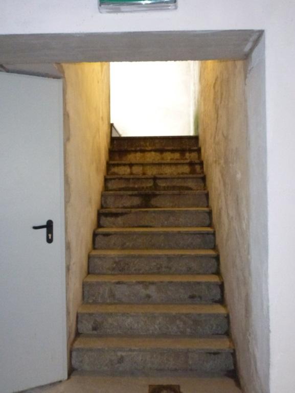 Staircase from garage